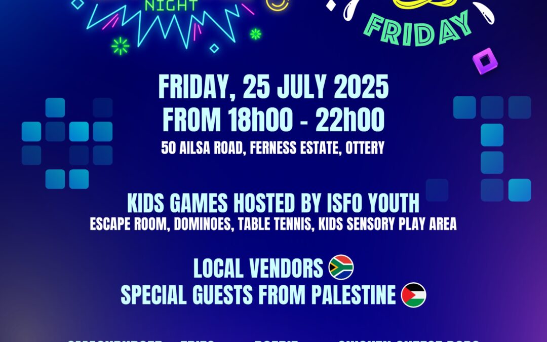 Games Evening GudFudFriday Fundraiser